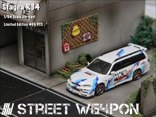 Street Weapon Nissan Stagea HKS