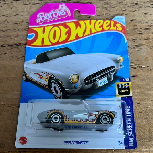 Hot Wheels Mainline Barbie 1956 Corvette