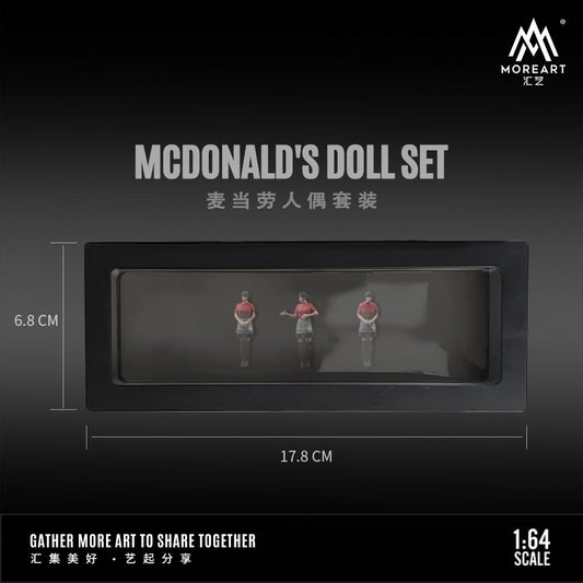 MoreArt McDonalds Resin Figure Set