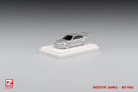 DCM Model BMW M3 E46 GTR Silver 1/87 Scale