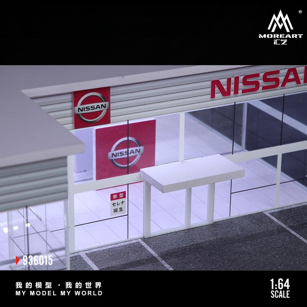 MoreArt Diorama Nissan Dealership Showroom
