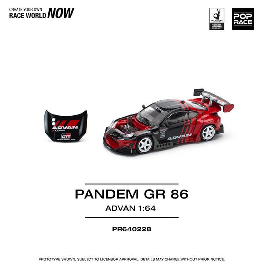 Pop Race Advan Pandem Toyota GR86