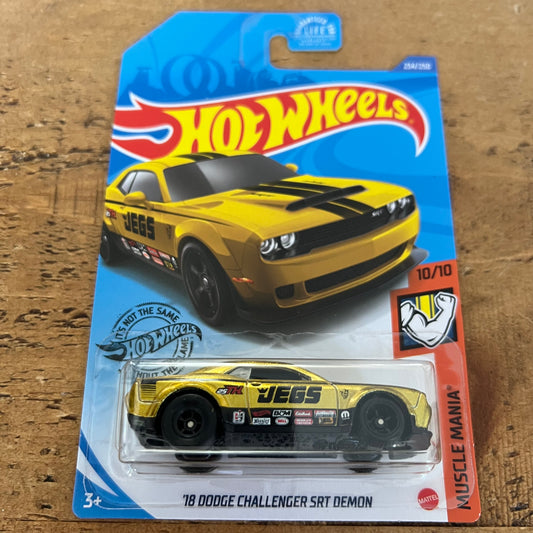 Hot Wheels Super Treasure Hunt ‘18 Dodge Challenger SRT Demon