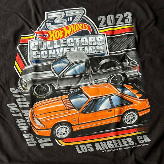 Genuine Hot Wheels 35TH Collectors Convention T Shirt Size 3XL
