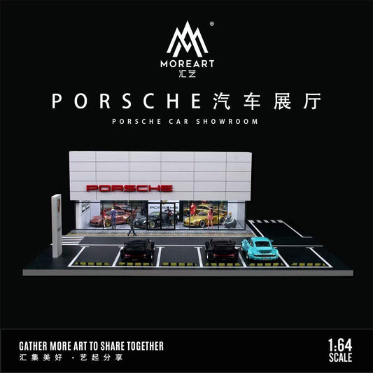 MoreArt Diorama Porsche Dealership