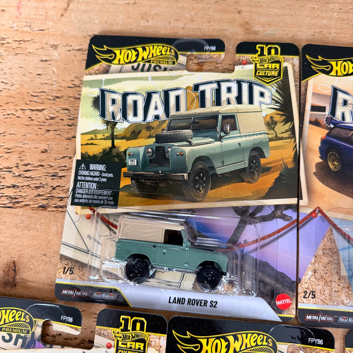 Hot Wheels Premium Road Trip Full Set Of 5