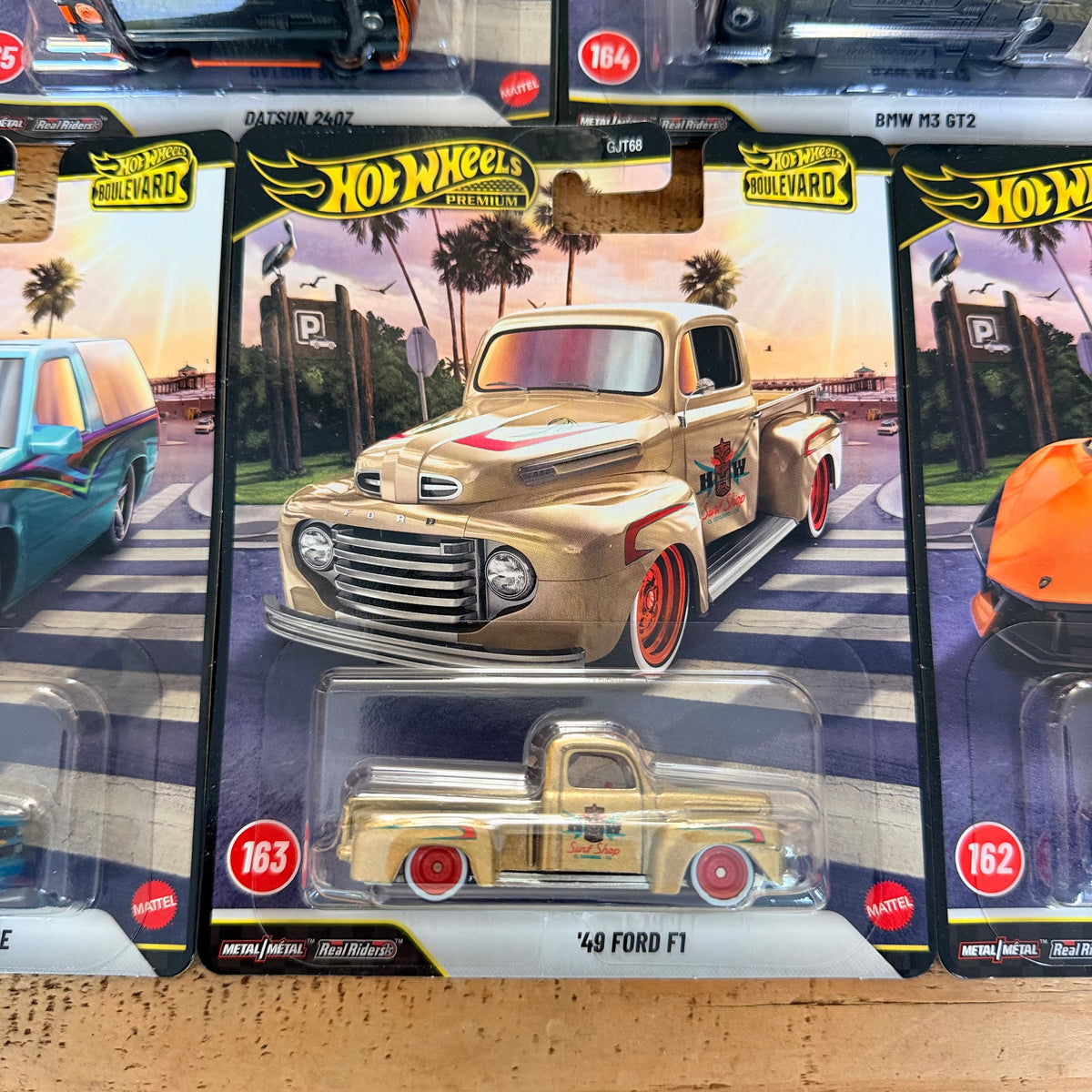 Hot Wheels Premium Boulevard Full Set Of 5 161-165