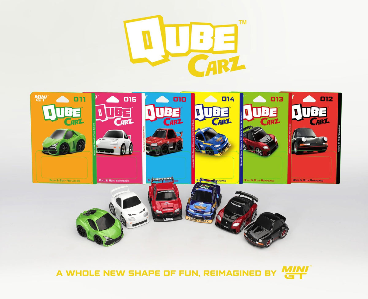 Mini GT Qube Carz Series 3 Full Set Of 6 Sealed Box