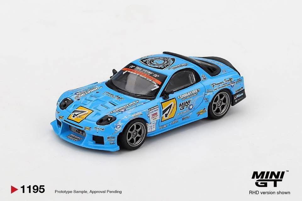 Mini GT Mazda RX7 RE Amemiya 2025 D1GP #1195