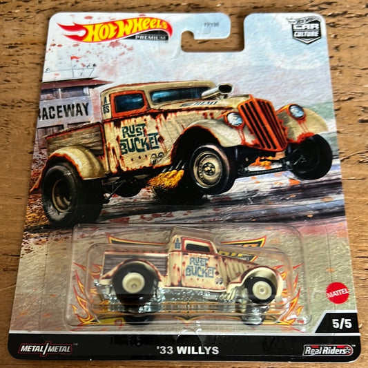 Hot Wheels Premium Dragstrip Demons 33 Willys