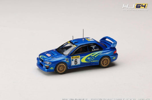 Hobby Japan Subaru Impreza 22b WRC 1999 #6 Monte Carlo