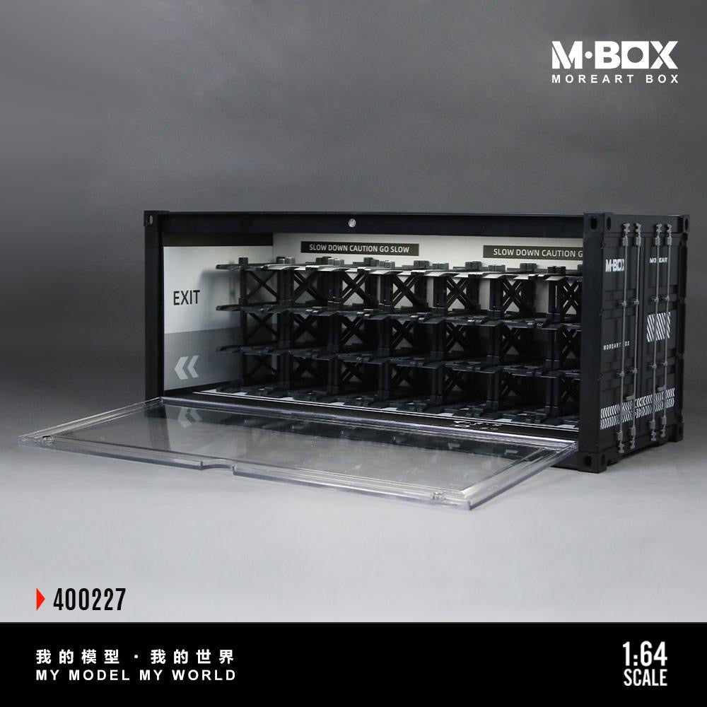 MoreArt Diorama Shipping Container Underground Garage With Racks