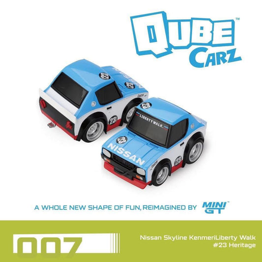 Mini GT Qube Carz Nissan Skyline Kenmeri Liberty Walk #007