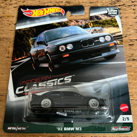 Hot Wheels Premium Modern Classics 92 BMW M3 E30