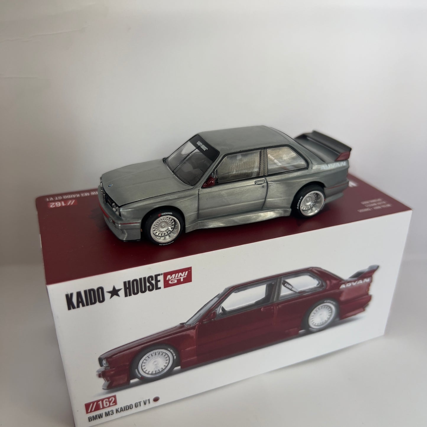 Mini GT x Kaido House BMW M3 E30 GT V1 Chase #162