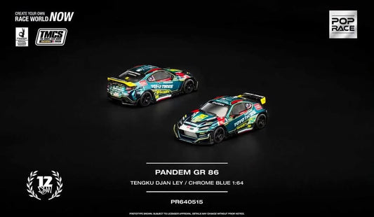 Pop Race TMCS Event Exclusive Pandem Toyota GR86 Tengku Djan Ley