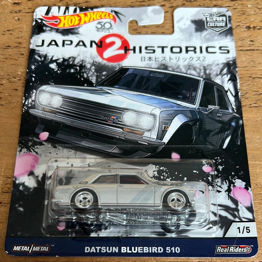 Hot Wheels Premium Japan Historics 2 Datsun Bluebird 510