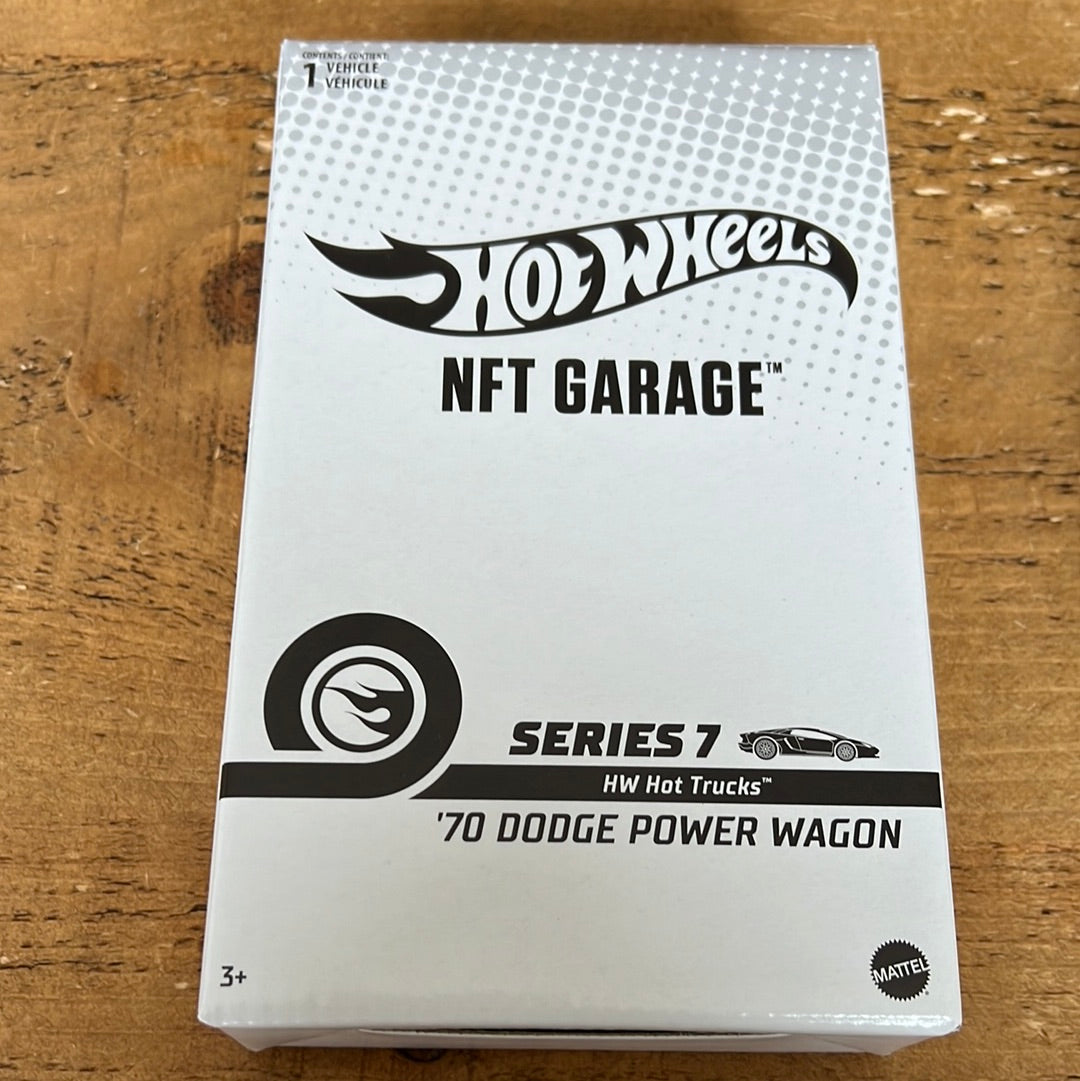 Hot Wheels NFT 70’ Dodge Power Wagon