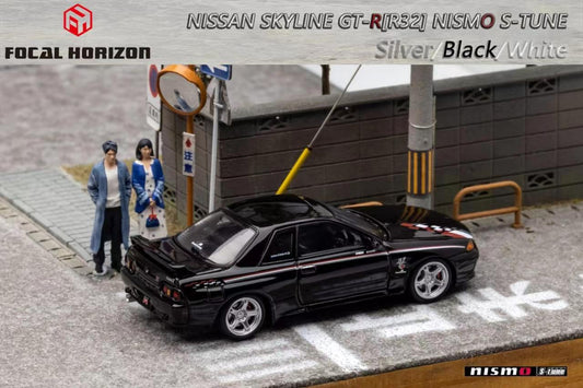 Focal Horizon Nissan Skyline R32 GTR Black With Opening Bonnet