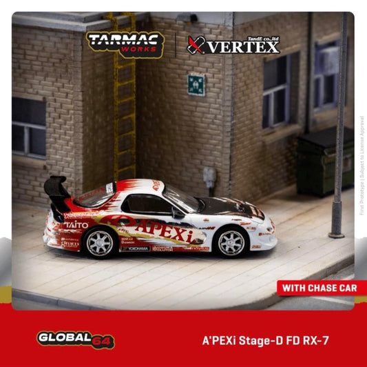 Tarmac Works Vertex Mazda RX7 FD Apexi Stage-D