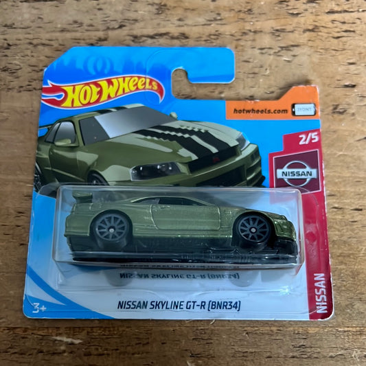 Hot Wheels Mainline Nissan Skyline R34 GTR