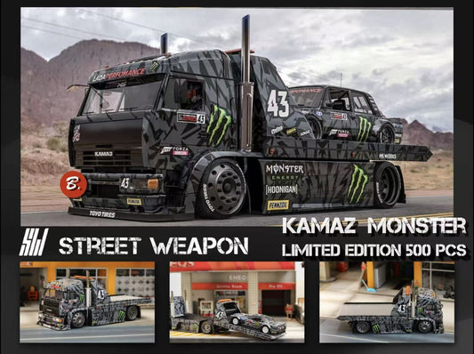 Street Warrior Ken Block Kamaz Flatbed Truck