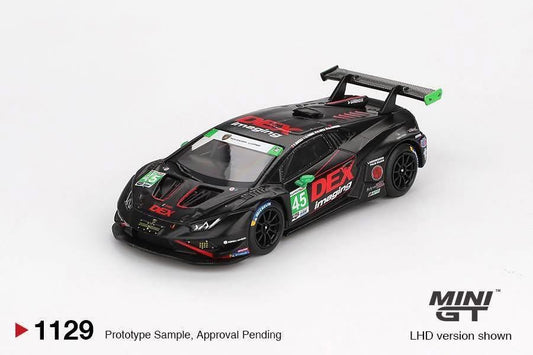 Mini GT Lamborghini Huracan GT3 Evo2 2024 IMSA Dayton 24 HRS #1129