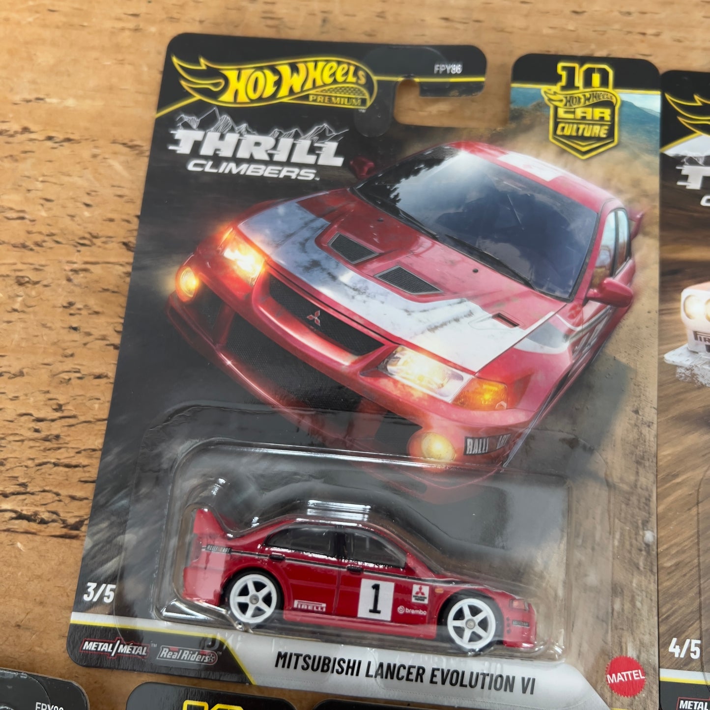 Hot Wheels Premium Thrill Climbers Full Set Of 5