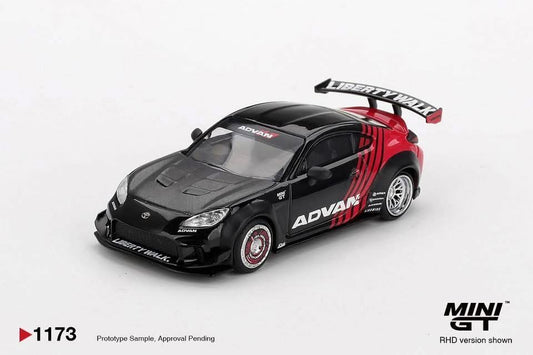 Mini GT Toyota GR86 LB Nation Advan #1173