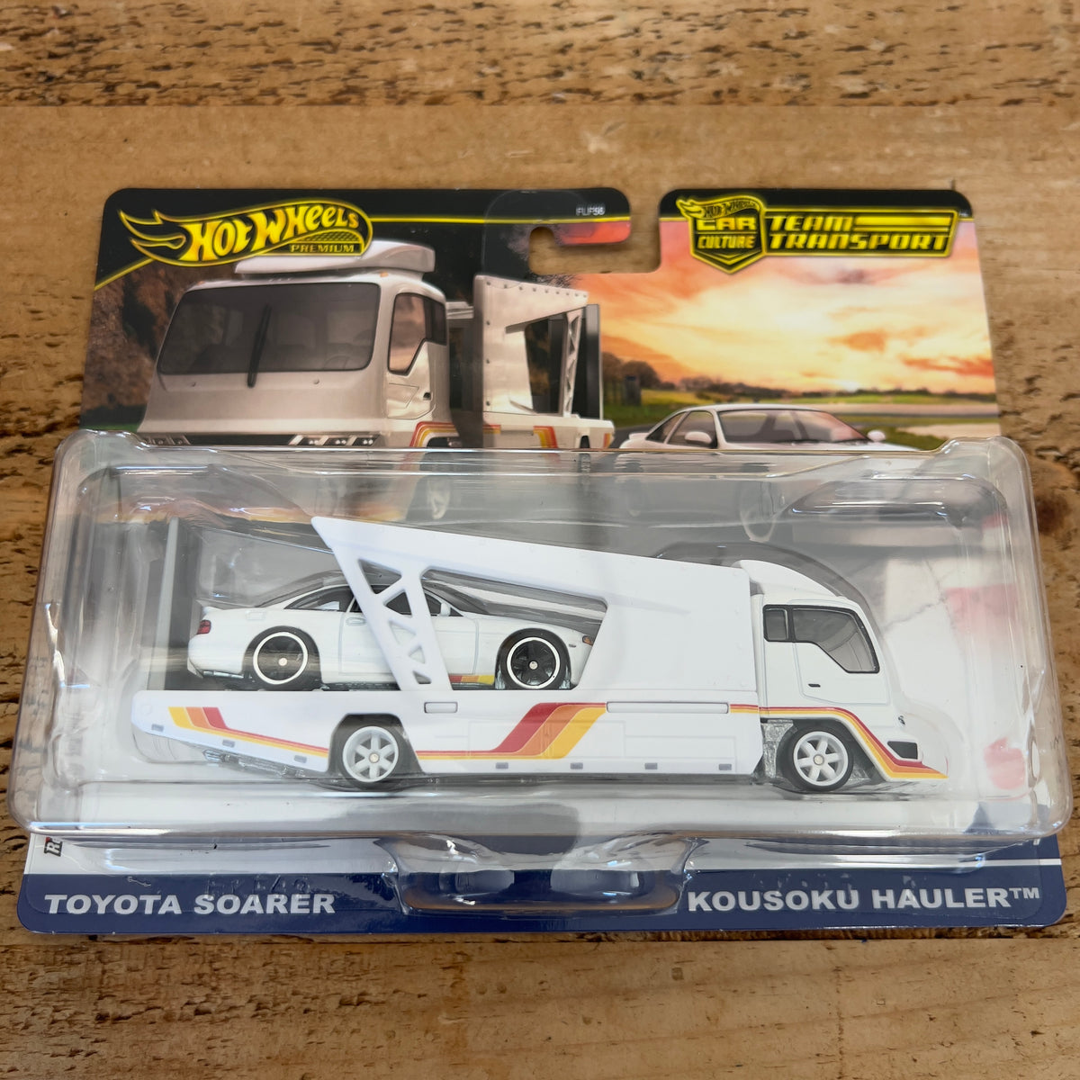 Hot Wheels Team Transport #79 - Toyota Soarer + Camion Kousoku - Boîte Fermée