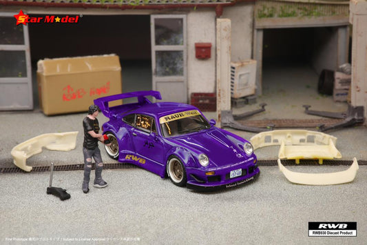 Star Model Porsche 993 RWB Purple