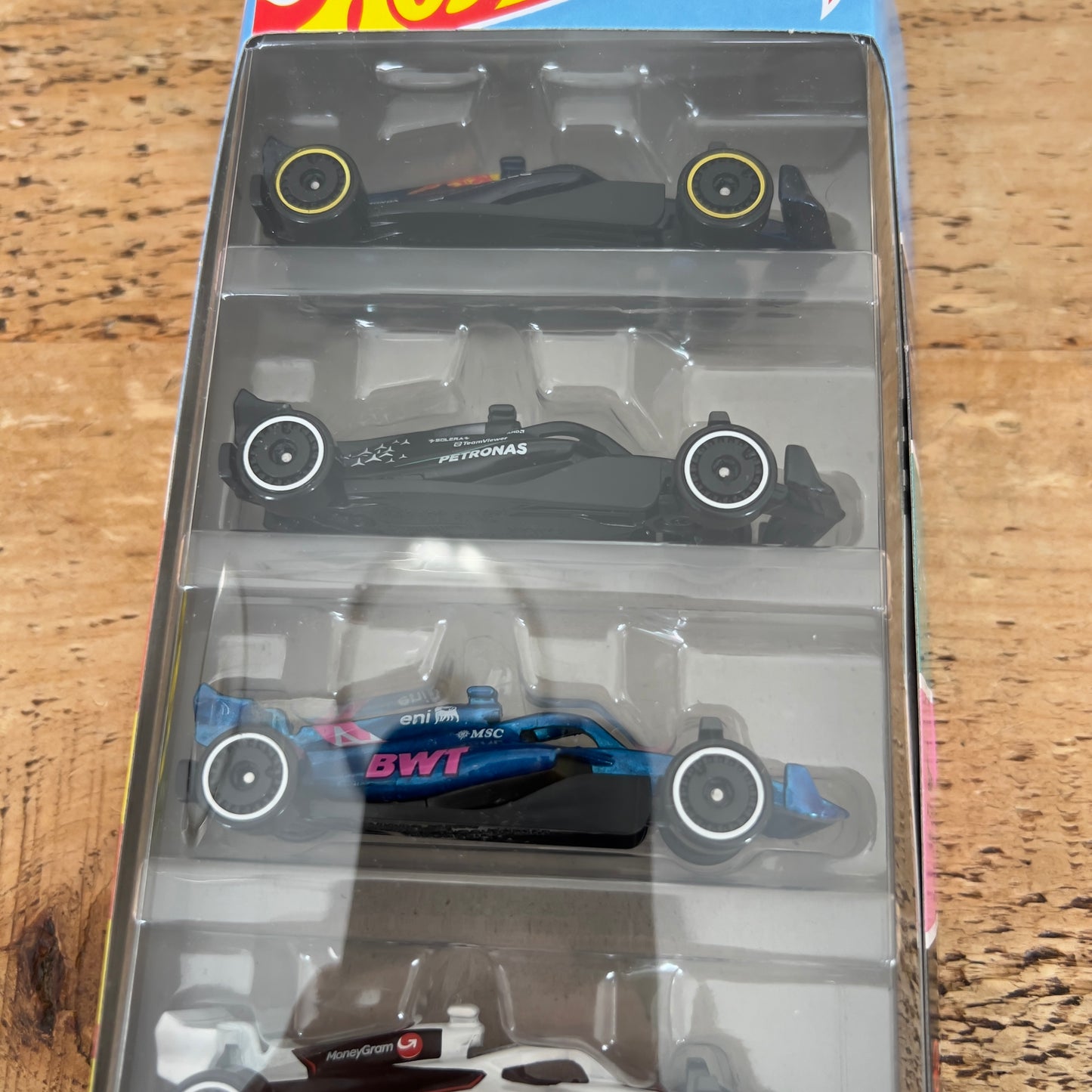 Hot Wheels 5 Pack Formula 1