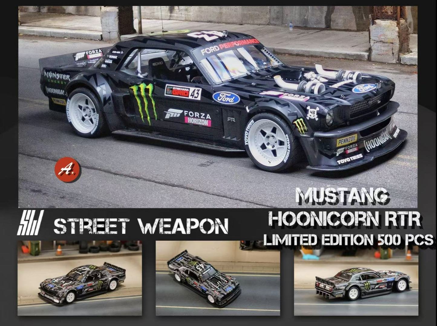 Street Warrior Ken Block Ford Mustang Hoonicorn RTR