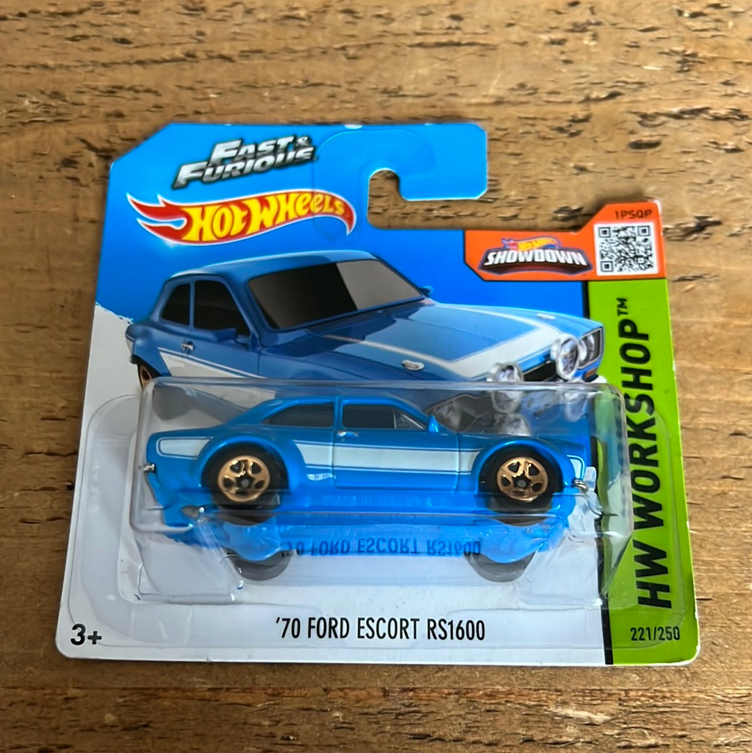 Hot Wheels Mainline Fast & Furious 70 Ford Escort RS1600