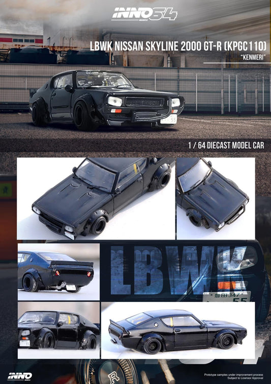 Inno64 LB Works Nissan Skyline 2000 GTR KPGC110