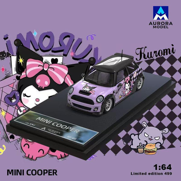 Aurora Model Mini Cooper S Hello Kitty Kuromi – Bran’s Diecast