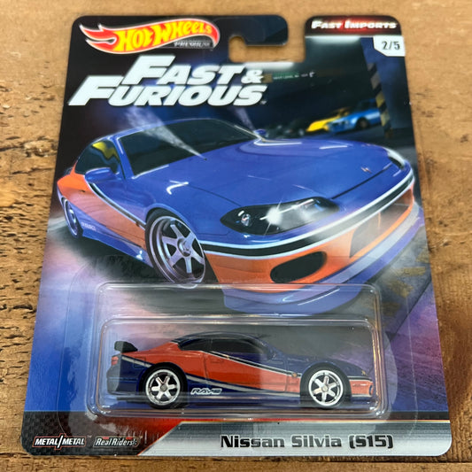 Hot Wheels Premium Fast & Furious Fast Imports Nissan Silvia S15