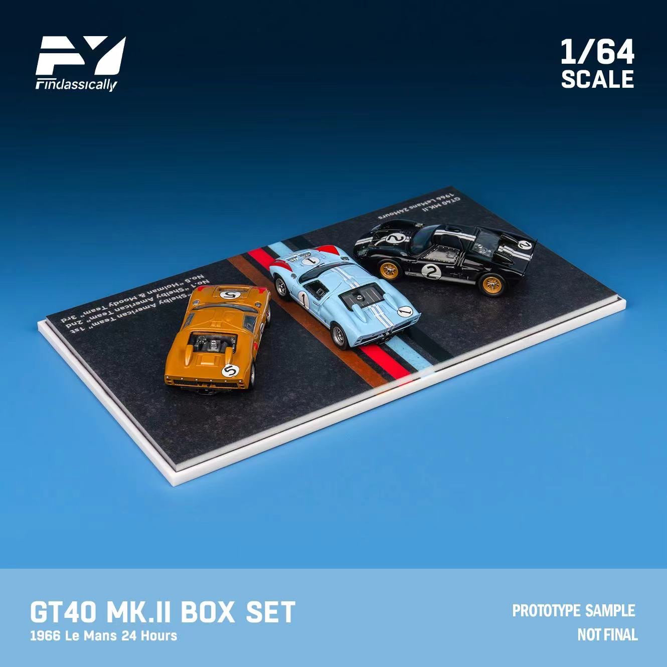 Findclassically Ford GT40 3 Car Box Set