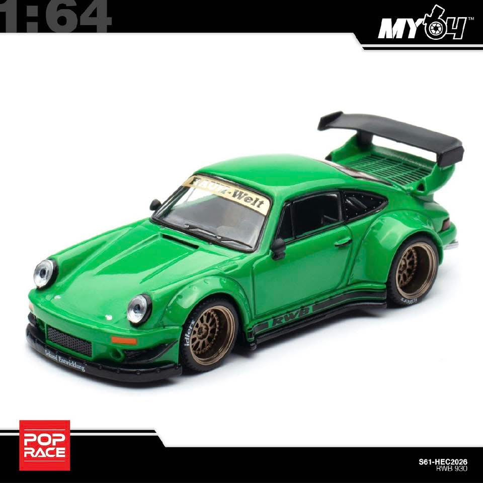 Pop Race Hobby Expo China Exclusive Porsche 930 RWB Event Edition