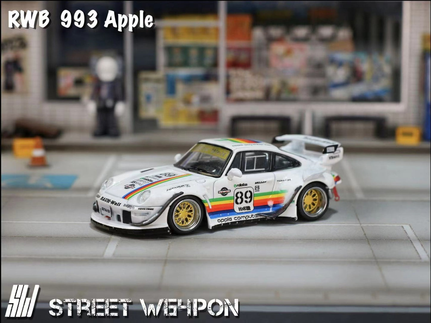 Street Weapon Porsche 993 RWB Apple