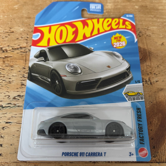 Hot Wheels Mainline US Card Porsche 911 Carrera T