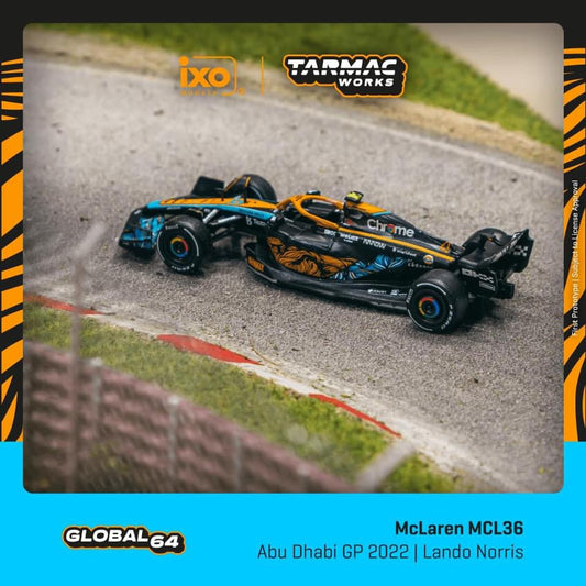 Tarmac Works x Ixo Model McLaren MXL35 Lando Norris