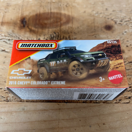 Matchbox Power Grabs 2016 Chevy Colorado Extreme