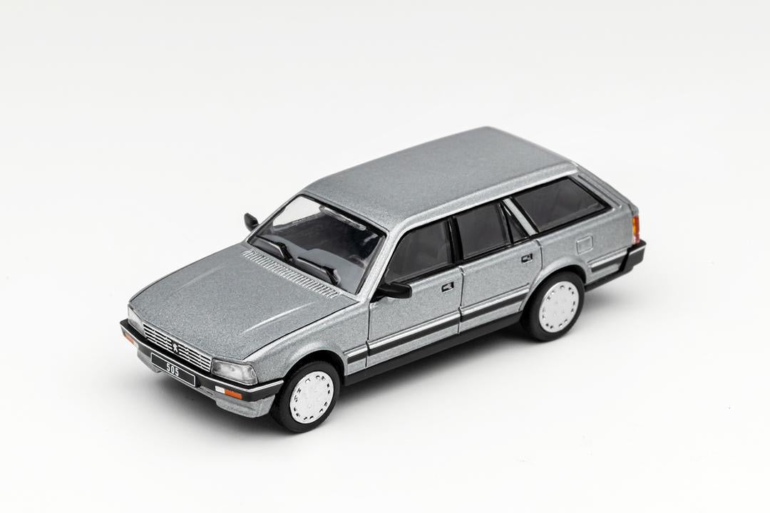 DCT Model 1986 Peugeot 505 SW Grey