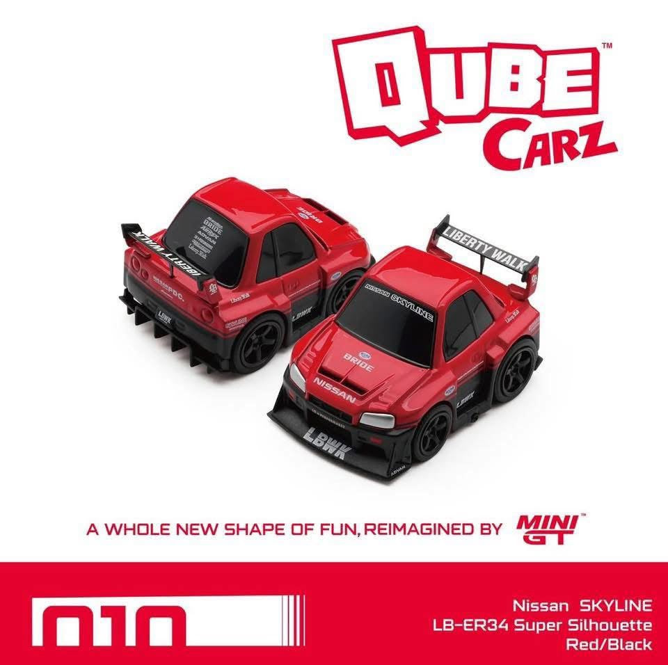 Mini GT Qube Carz Series 3 Full Set Of 6 Sealed Box