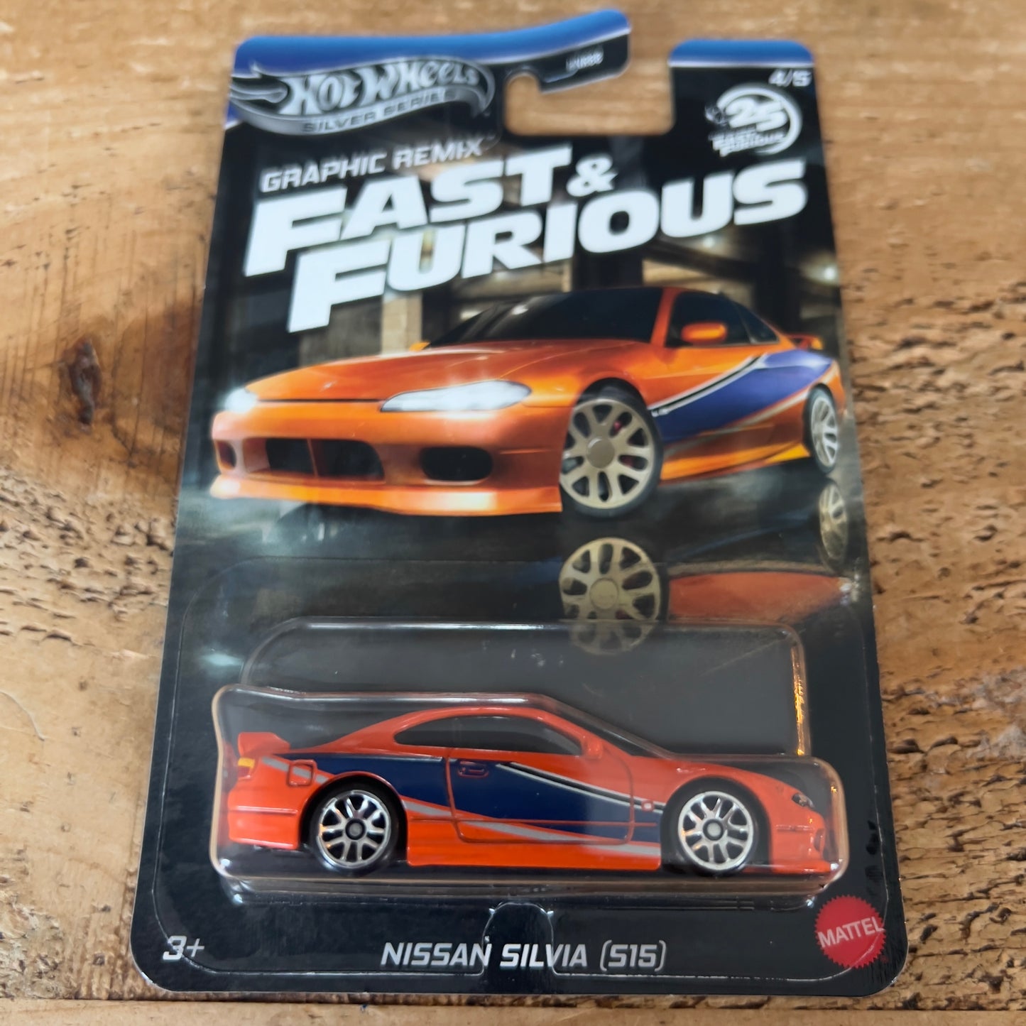 Hot Wheels Silver Series Fast & Furious Nissan Silvia S15