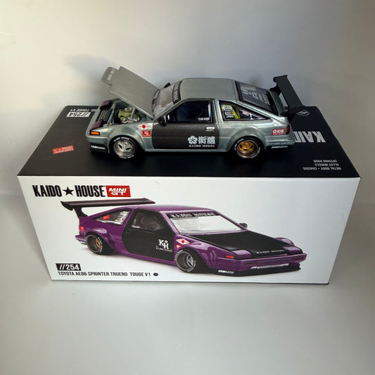 Mini GT x Kaido House Toyota AE86 Sprinter Touge Chase #254