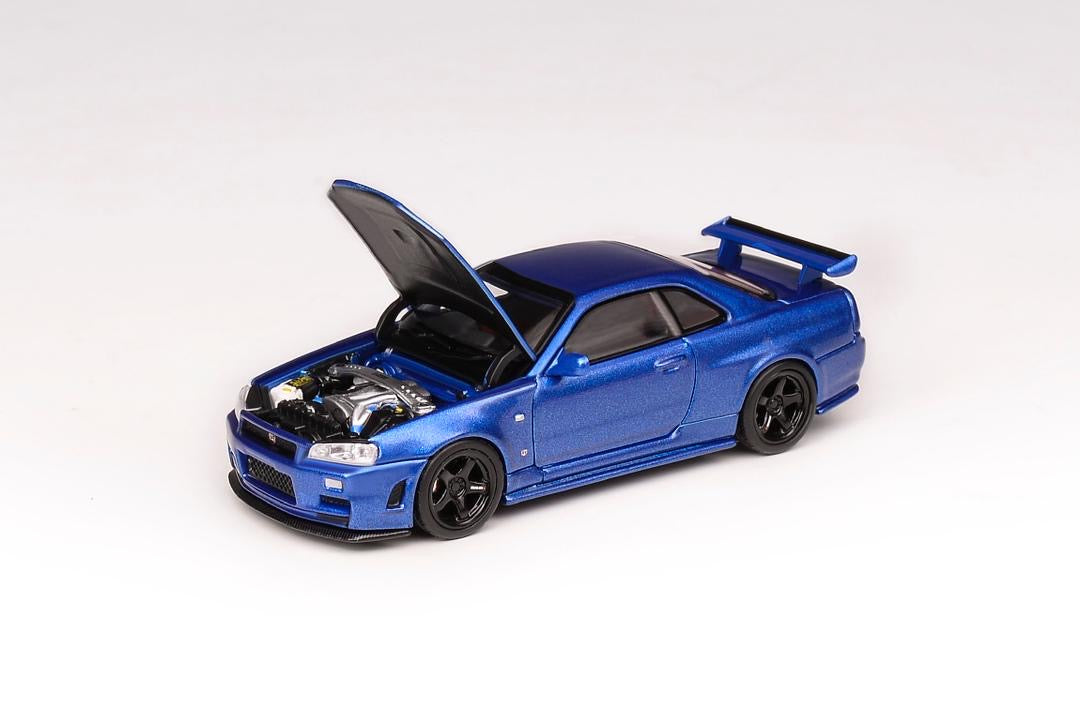 Motorhelix Nissan Skyline R34 GTR Z-Tune Bayside Blue