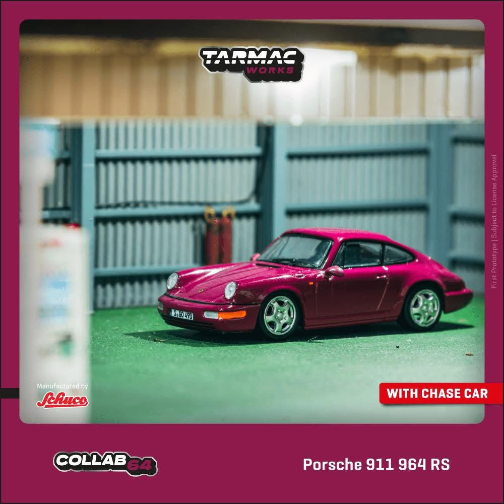Tarmac Works x Shuco Porsche 911 964 Carrera RS