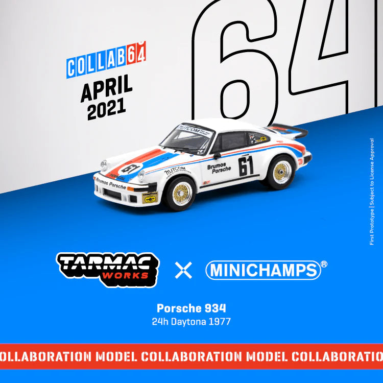 Tarmac Works x Minichamps Porsche 934